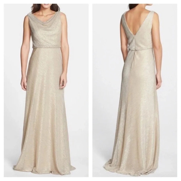Jenny Yoo Madelyn Gown. Size 12. - Picture 1 of 5